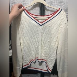 Red White and Blue Sweater